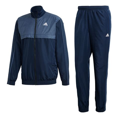 adidas trainingsanzug herren dunkelblau|Blaue Trainingsanzüge .